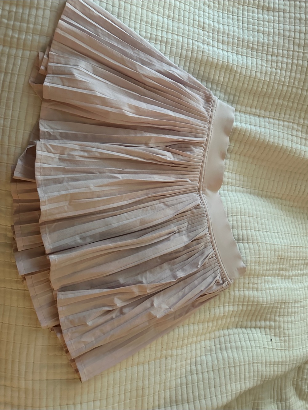 lululemon athletica Blush Pink Pleated Skirt